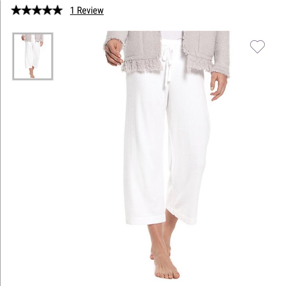 Barefoot Dreams Cozychic Ultralite Crop Pants